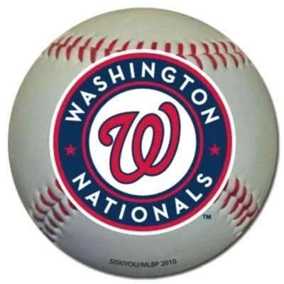 Washington Nationals 4.5" Baseball Magnet MLB Licensed - Image 1 of 3
