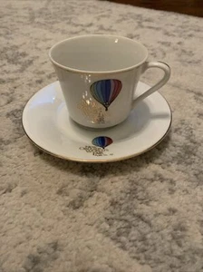 1984 New Orleans Worlds Fair Collectors Mini Plate with Cup - Picture 1 of 4