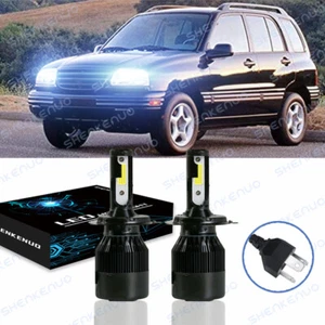Kit de faros LED para VITARA 1999-2004 H4/9003 6000K bombillas blancas haz alto/bajo - Imagen 1 de 12