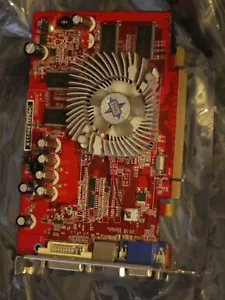 MSI RADEON HD X1550 256 MB 128 BIT PCI-E 16x DVI/VGA S-video card - Picture 1 of 5