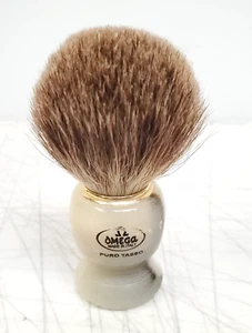 Omega 621 1st Grade Super Badger Hair Shaving Brush - Picture 1 of 5