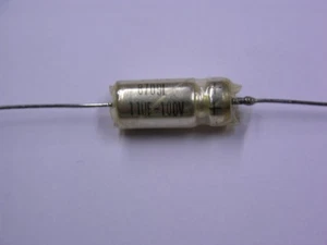 2 Mil-Spec Sprague M39006/09-8381 11uF 100V Wet Tantalum Capacitors - Picture 1 of 1