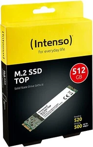 HARD DISK SSD M.2 512GB INTENSO 3832450 TOP PERFORMANCE - Afbeelding 1 van 4