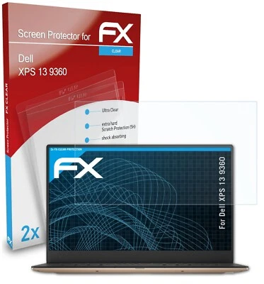 atFoliX 2x Pellicola Protettiva per Dell XPS 13 9360 chiaro - Immagine 1 di 4