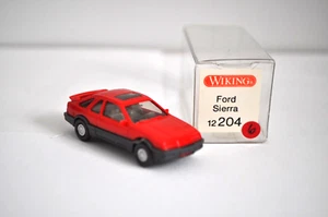 Wiking 12 204 (204/4A) Ford Sierra XR 4 (Red) - NEW w/BOX - Picture 1 of 4