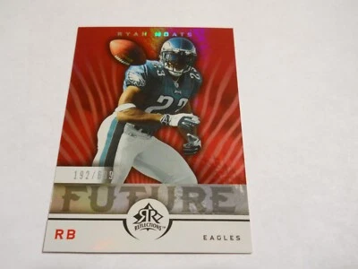 RYAN MOATS 192/699 ROOKIE CARD PHILADELPHIA EAGLES 2005 UD REFLECTIONS - Image 1 of 2