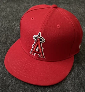 New Era ACPERF ANAANG GM 2002 20TH ANNIVERSARY 59Fifty RED Q4 (NEW) - Picture 1 of 9