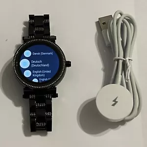 Michael Kors Gen 4 - Sofie 42mm Smart Watch Black Stainless Steel DW5B - Picture 1 of 7
