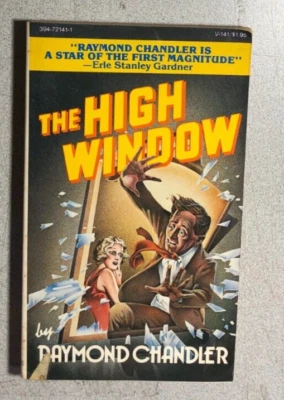 THE HIGH WINDOW by Raymond Chandler (1976) Vintage Books paperback 1st — 第 1/3 张图片