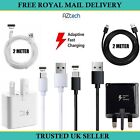 Genuine 15W Fast Charger Plug & 2M USB Type Cable For Samsung Galaxy Phones Tabs