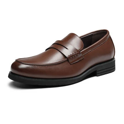 Men Loafer Shoes Dress Shoes Slip-on Penny Business Formal Lightweight Shoes US - Image 1 of 4