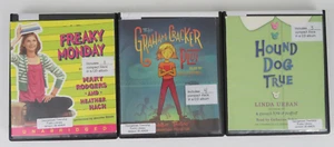 3 Audiobooks on CDs Juvenile Fiction FREAKY FRIDAY Graham Cracker Plot HOUND DOG - Picture 1 of 11