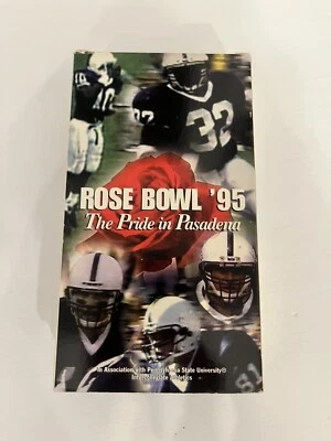 Psu Penn State Football History Rose Bowl 1995 The Pride In Pasedena VHS Alumni - Image 1 of 4