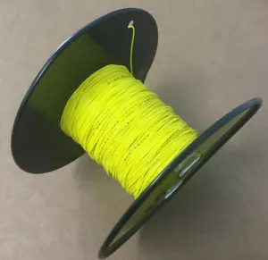 TELEDYNE THERMATICS M16878/4BEE4 FILO DI RAME PLACCATO ARGENTO 24AWG GIALLO 500 piedi - Foto 1 di 3