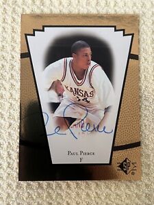 1998 Upper Deck SP Basketball Paul Pierce Rookie RC Autograph Auto #PP SC712