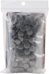 Tandy Leather Rapid Rivets Large Antique Nickel Plate 100/Pk 1275-16 - Picture 1 of 12