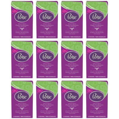 Pack de (12) Ambientadores Panty Poise Nuevos, 24 unidades Foto 1 de 4