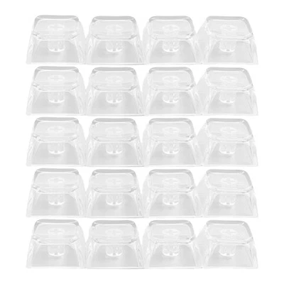 Transparents PC Blank Keycaps Set for MX Switches Gaming Keyboards for Game Love - Image 1 of 4