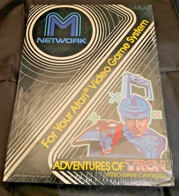 Disney Adventures of Tron ATARI 2600 (1982) New Sealed 4 M-Network ares legacy - Image 1 of 4
