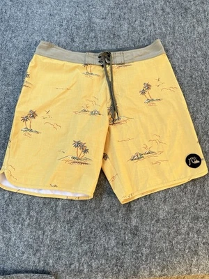 Pantalones Cortos QUIKSILVER Multicolor HIGHLINE Hawaiano Hula Niña Estampado Sin Usar Foto 1 de 4