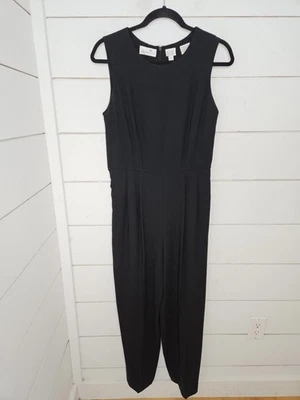 Jersey Liz Claiborne Talla 6 Negro Sin Mangas Elegante  Foto 1 de 4