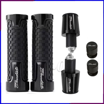 For SUZUKI Bandit GSF 600 650 1250 1200 Handle Grip Handlebar End Tire Stem Cap - Image 1 of 4