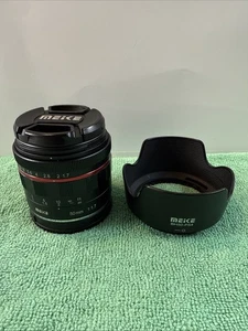 Meike 50mm f/1.7 Prime Portrait Digitalkamera Objektiv für Micro 4/3 Mount mit Haube - Bild 1 von 9