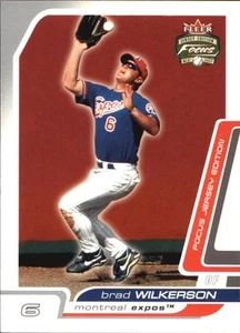 2003 Fleer Focus Jersey Edition #104 Brad Wilkerson Montreal Expos - Picture 1 of 2