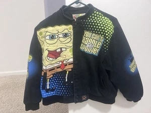 SpongeBob SquarePants X JH Designs Y2K racing Racing Jacket X-Small - Picture 1 of 13