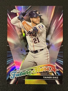 Yanier Diaz 2024 Topps Chrome Future Stars FS-18 Astros - Picture 1 of 1