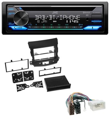 JVC Bluetooth MP3 USB DAB CD Autoradio für Citroen C-Crosser Mitsubishi Outlande - Bild 1 von 4