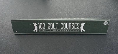100 Golf Courses Scratch Off Bucket List Gift - Image 1 of 4