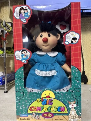 Boneca de Vinil The Big Comfy Couch Molly 1996 Playmates Toys, Completa NOVA NA CAIXA - Imagem 1 de 4