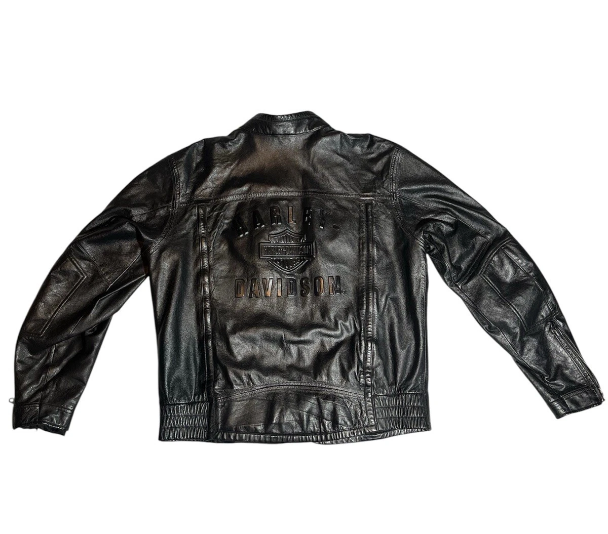 ジャケット・アウター HARLEY DAVIDSON LEATHER conchoTee size L Men's H-D® Trenton Leather Riding Jacket | Harley-Davidson USA