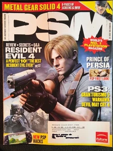 PSM Magazine December 2005 #104 Playstation Resident Evil 4 Gran Turismo MGS - Picture 1 of 9