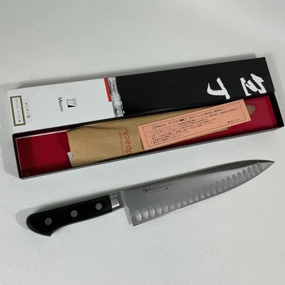 Cuchillo de chef japonés Misono hoja de hoyuelo Gyuto acero al molibdeno 240 mm 9,75” nuevo Foto 1 de 4