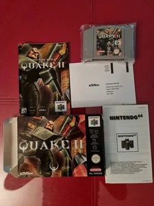 Quake 2 N64 - N64 Nintendo 64 Boxed CIB PAL UK - Picture 1 of 12
