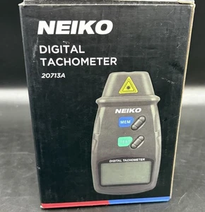 Neiko 20713A Digital Tachometer Non-contact Laser Photo LCD Screen - Picture 1 of 4
