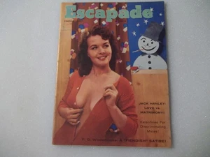 Escapade February,1957 Vol 2#5, Men's Magazine Pinups Humor Fiction - Picture 1 of 7