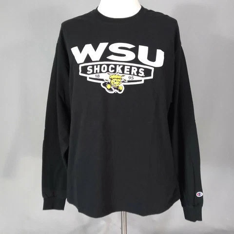 Champion Wichita State University Shockers t-shirt adult XL extra large black Cover