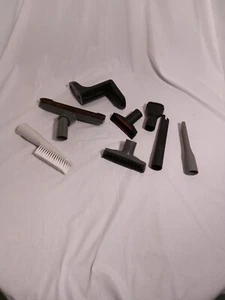 8 Piece Central Vacuum  Dust Brush, Crevice Tool, Upholstery Brush,10"Floor Tool - Picture 1 of 3
