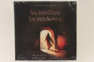 2024 CD Audiobook Sacred Days Sacred Songs by Michael D Young New Sealed - Foto 1 di 2