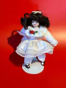 Vintage Mini Porcelain Doll 1983 - Picture 1 of 12