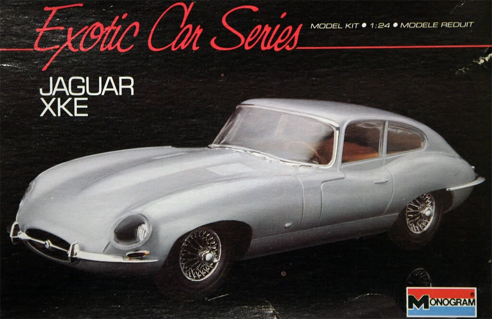 Jaguar E Type Monogram 1/24 Scale - Immagine 1 di 1