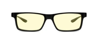 Nuevas gafas para computadora GUNNAR LECTOR DE VÉRTICES +1,25 54-16 negro ónix con amarillo ámbar Foto 1 de 3