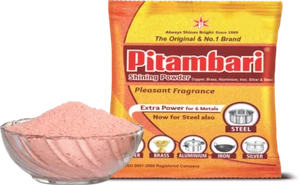 Polvo brillante Pitambari para 6 metales 150 gm - Imagen 1 de 3