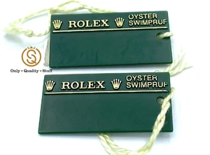 Rolex Tag Oyster Swimpruf Green Green Submariner 16613 Original - Bild 1 von 2