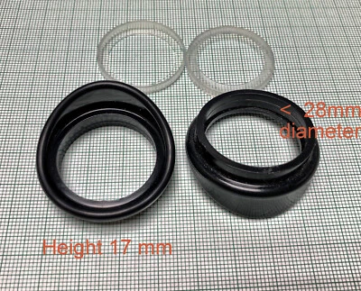 OLYMPUS New Microscopes Soft Plastic Eye Guards Eye Shield for 28mm Diameter eyepiece