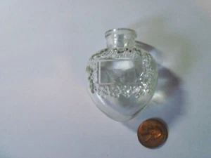 SELTENER ATEMBERAUBENDER AUSGEFALLENER HERZFÖRMIGER PARFUMFLAKON - 1905 PERIODE - Bild 1 von 2