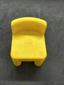 Vintage Little Tikes Dollhouse Furniture Replacement Yellow Chair - Picture 1 of 5
